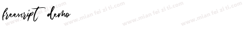 FreeScript DEMO字体转换